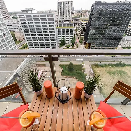 Lumina I 2-Rooms Apartment With Balcony I Parking I Platinum Tower Апартаменты Варшава